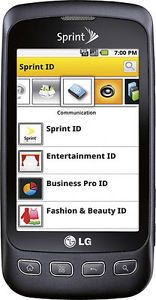 LG Optimus S LS670 - Black (Sprint) Smartphone